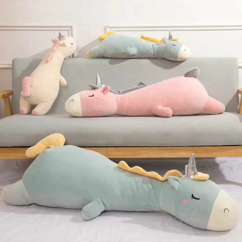 Giant Soft Toy Unicorn Stuffed Cushion Throw Pillow